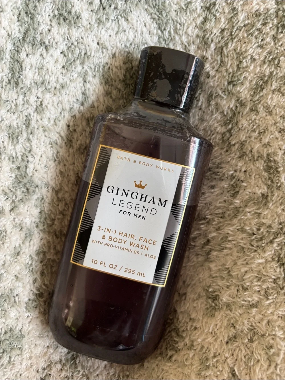 Bath & Body Works Gingham Legend Men's Body Wash 3in1 NWT 10oz.